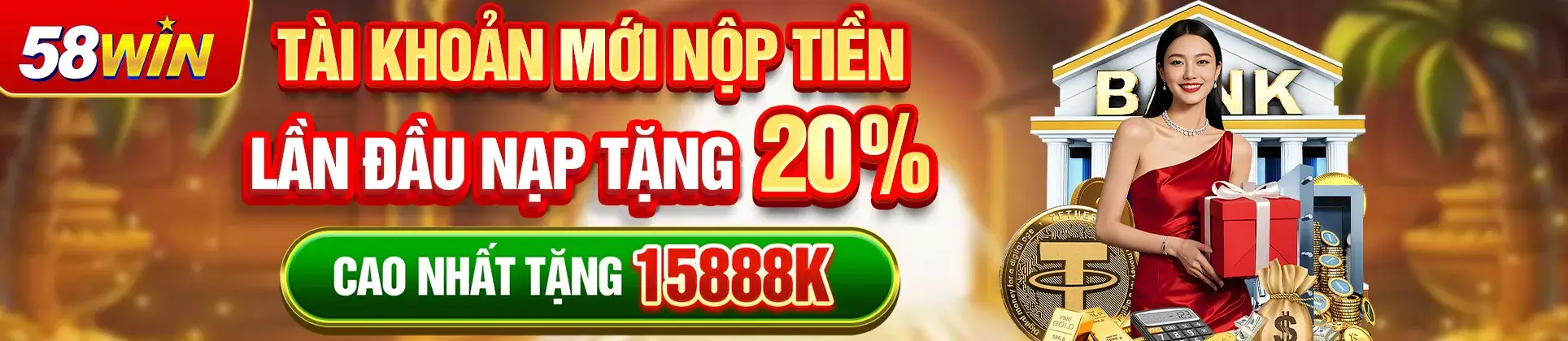 Khuyễn mãi nạp lần đầu lên đến 15.888k